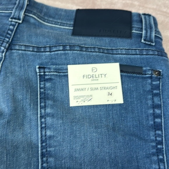 Fidelity Blue Straight Jeans Timeless Fit - Picture 8 of 8